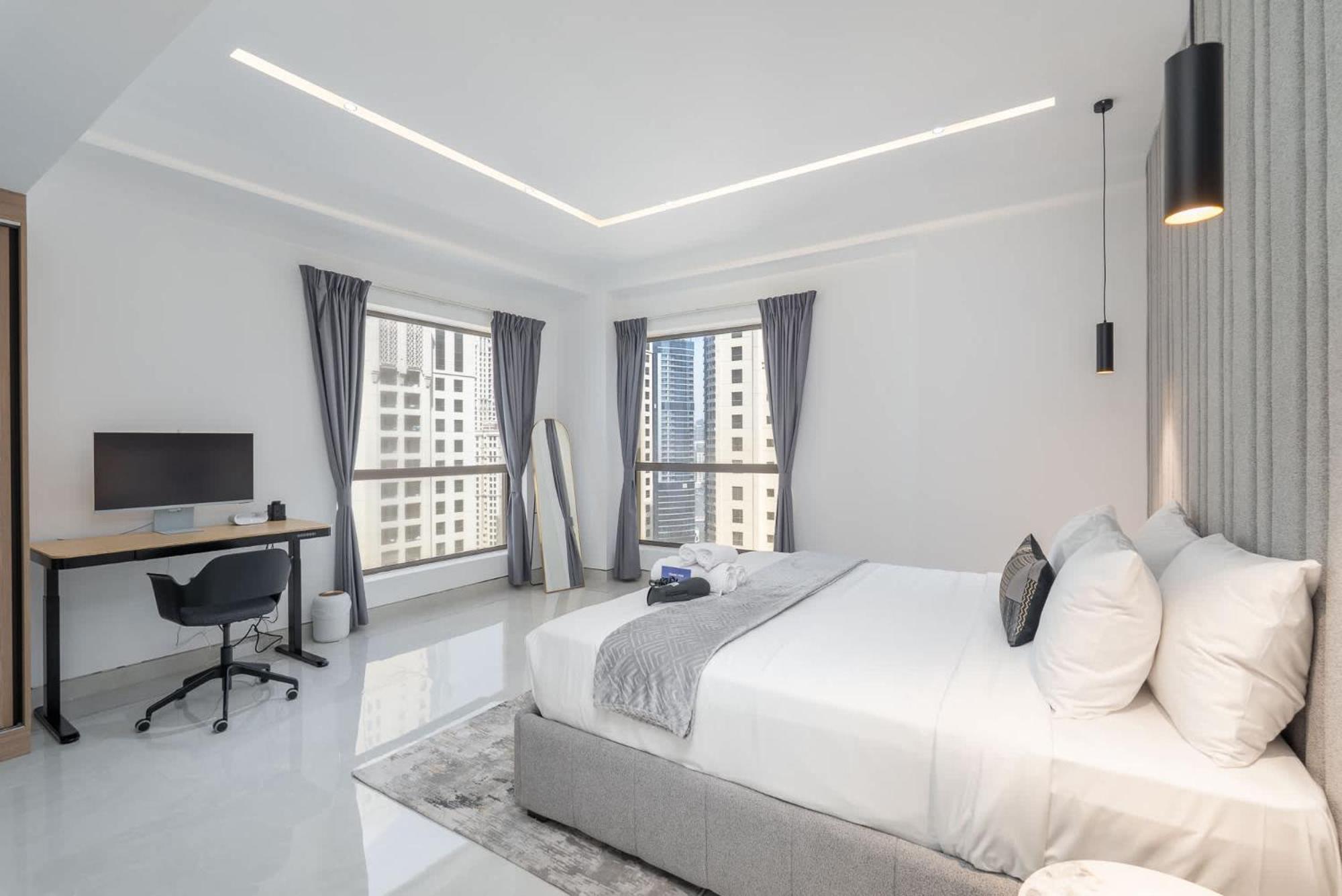 Apartment Bahar 2's Stylish 2 Bedroom That Sleeps 4 Dubai
